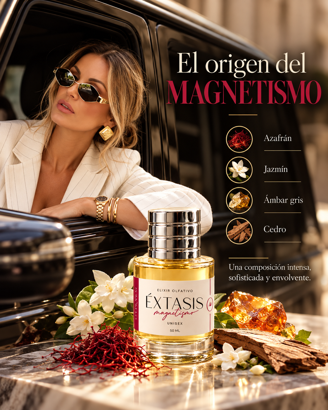 ÉXTASIS — Magnetismo, confianza y presencia